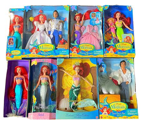 miniature mermaid dolls|disney little mermaid dolls.